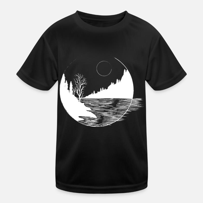 In die Berge Kinder Funktions-T-Shirt