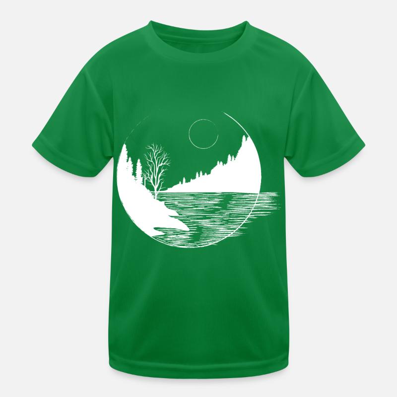 Vers les montagnes T-shirt sport Enfant