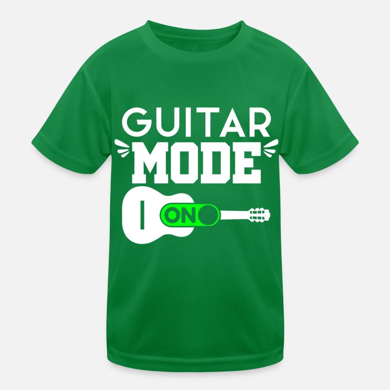 Learn Guitar Mode Kids Functional T-Shirt