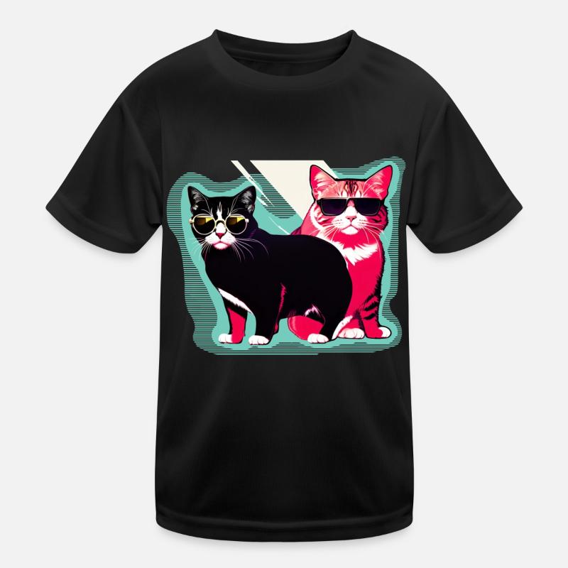 cool cats Kids Functional T-Shirt