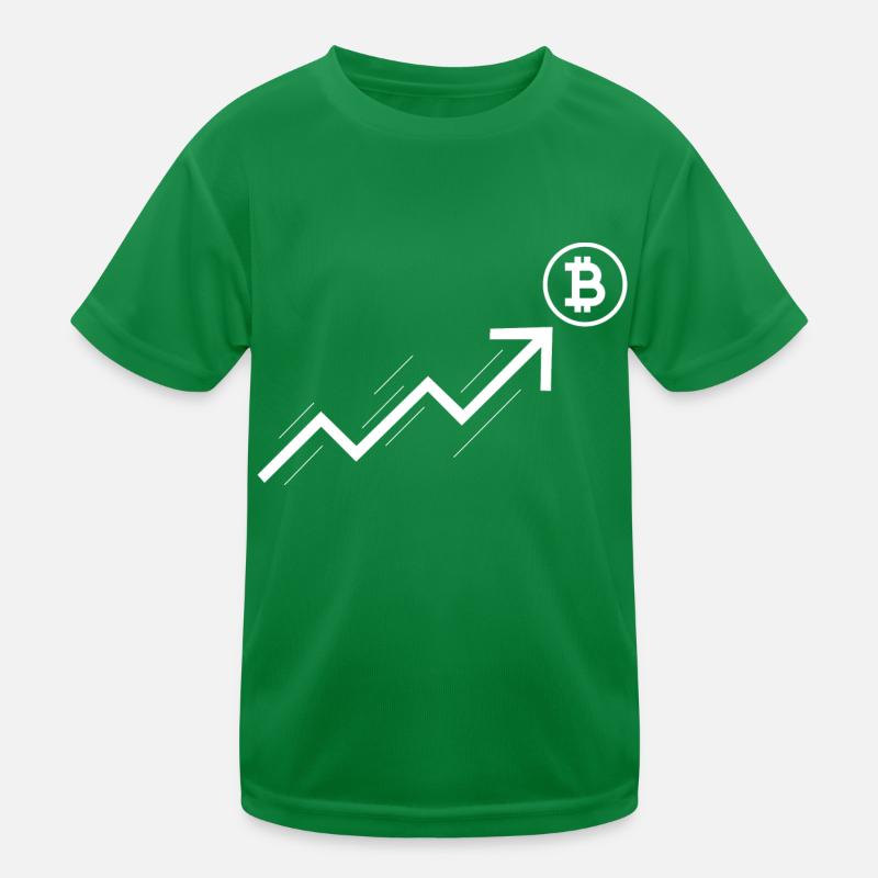 Crypto Bitcoin Trading Kinder Funktions-T-Shirt