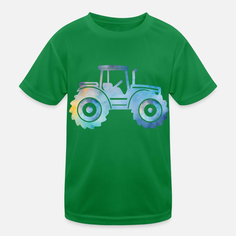 tractor Kids Functional T-Shirt
