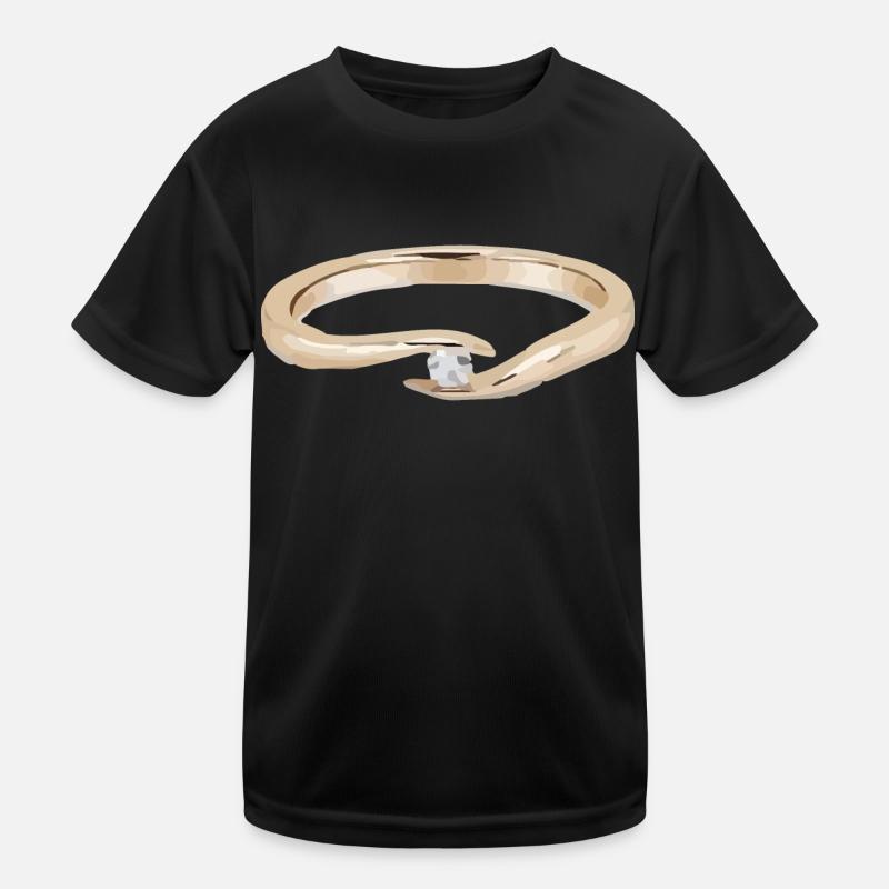 Ring - Kids Functional T-Shirt - black