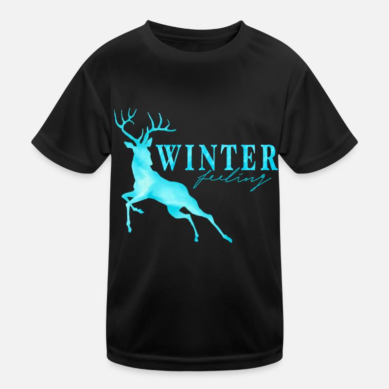 Winter Feeling Kids Functional T-Shirt