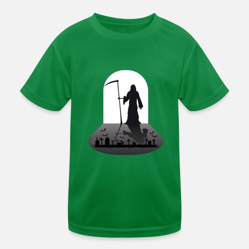 Sensenmann Grim Reaper Kids Functional T-Shirt
