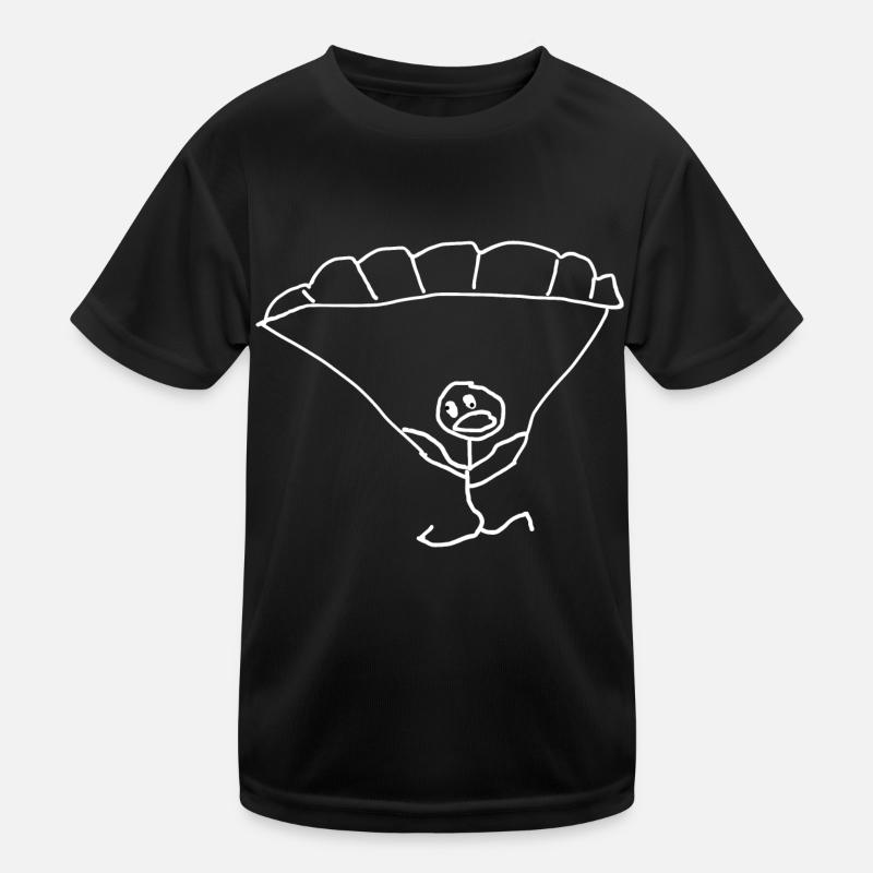 Paragliding Kinder Funktions-T-Shirt
