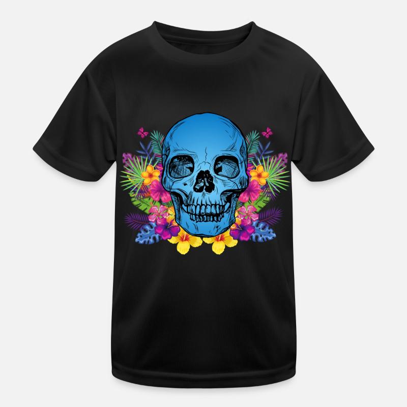 Flower Head Kids Functional T-Shirt
