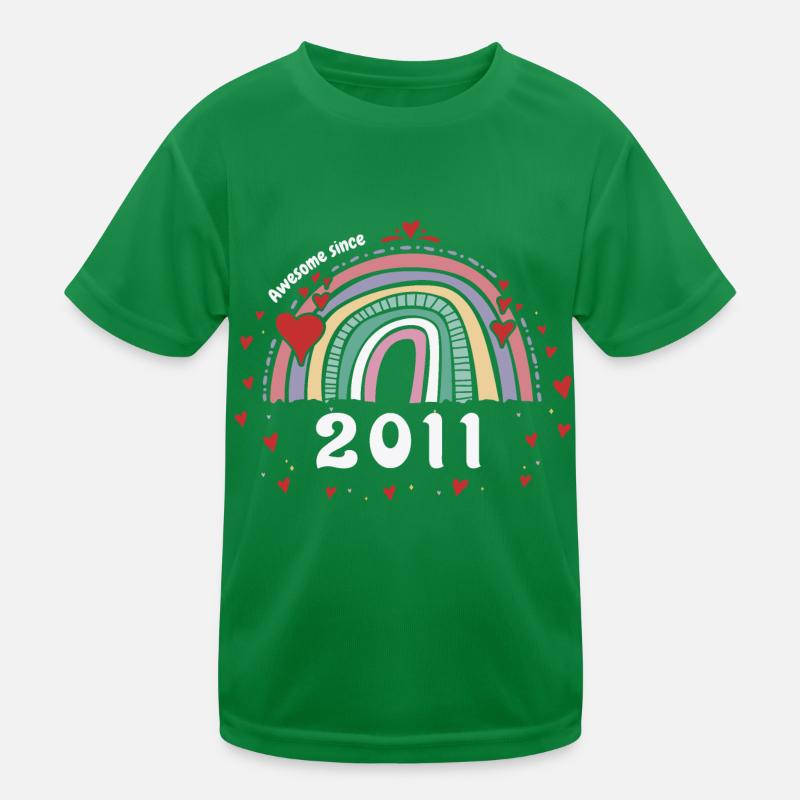 Génial 2011 - 12e anniversaire w / Vintage mignon T-shirt sport Enfant
