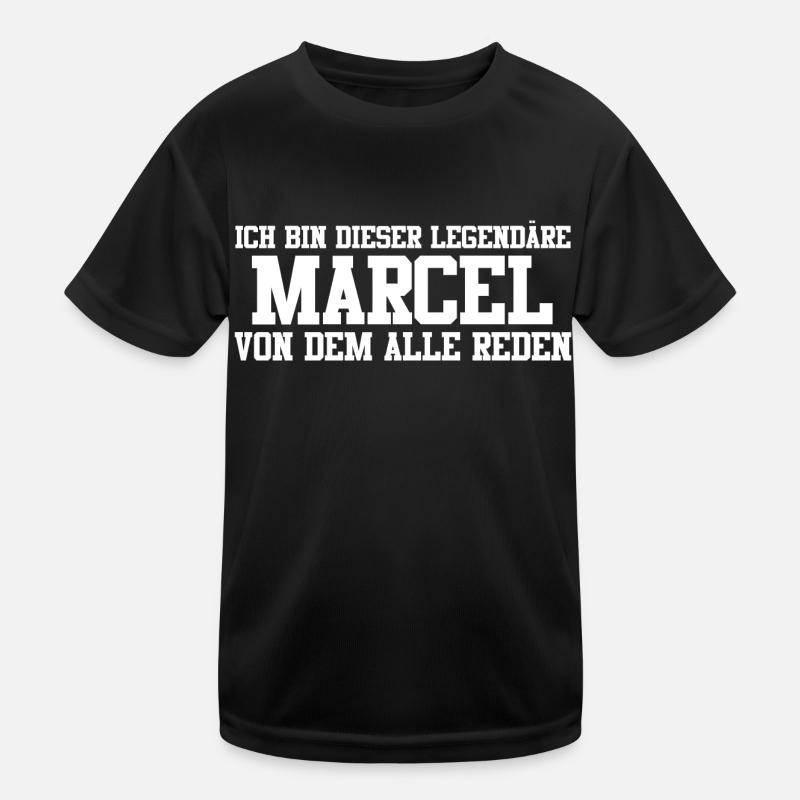 Marcel Name Design Kinder Funktions-T-Shirt