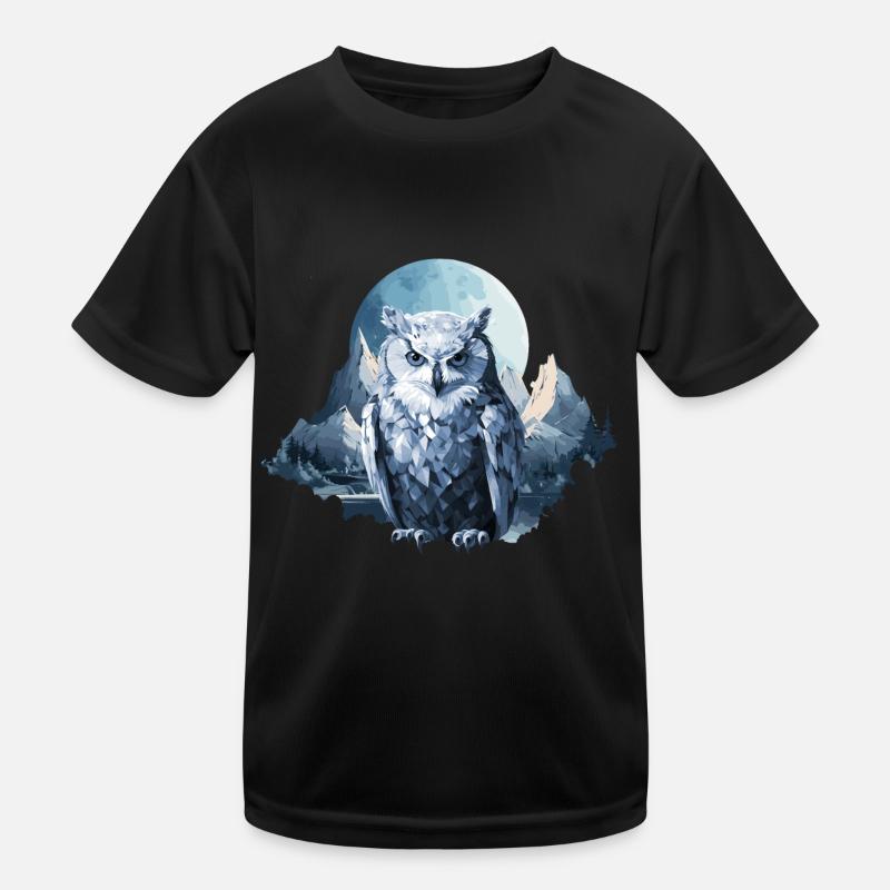 Snow Owl Kids Functional T-Shirt
