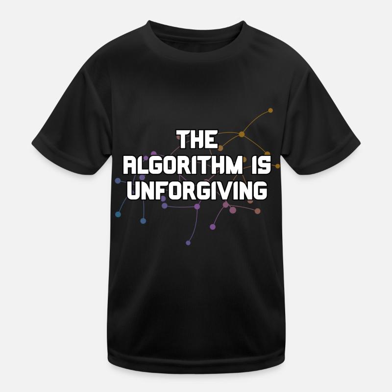 L’algorithme est impitoyable nœuds de réseau drôle T-shirt sport Enfant