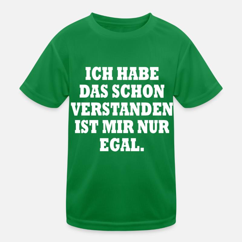 I've already understood that, I just don't care Kids Functional T-Shirt