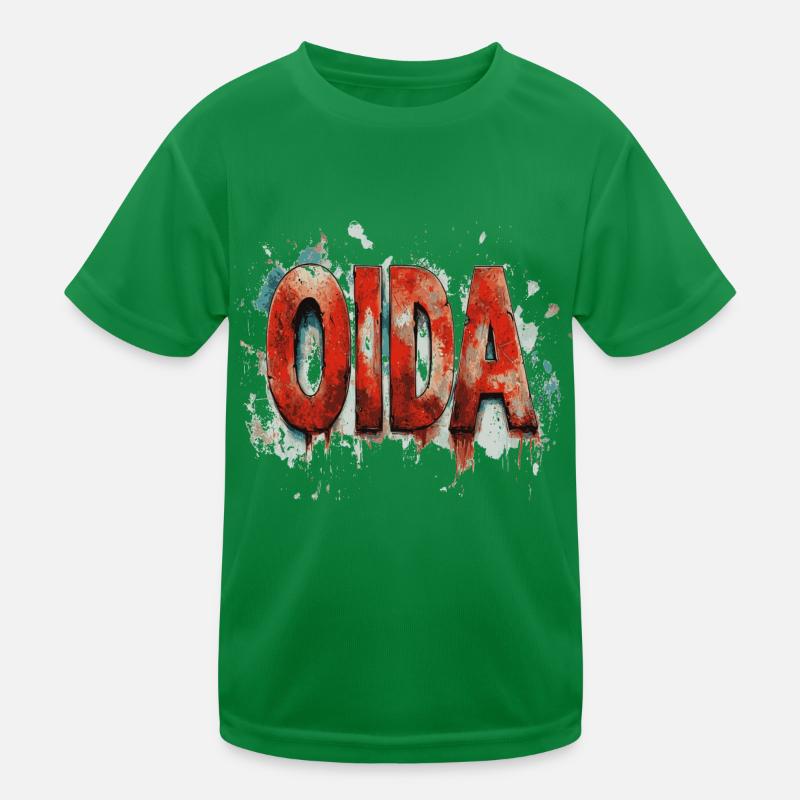 OIDA - Alter! Kinder Funktions-T-Shirt