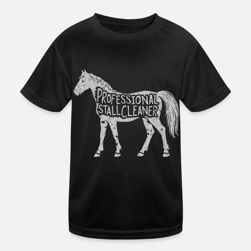 Fun design for stable care professionals Kids Functional T-Shirt