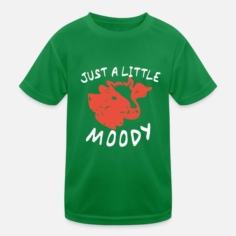 rote retro kuh kunst Kinder Funktions-T-Shirt