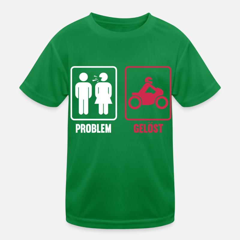 Problem solved: marriage, marriage, husband, wife Kids Functional T-Shirt
