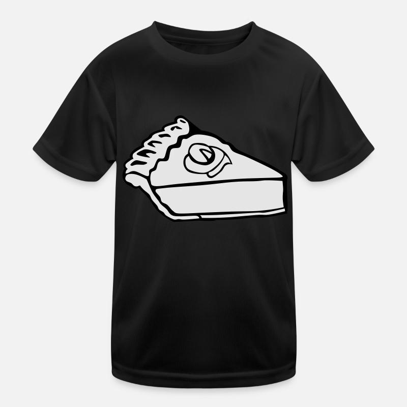 Slice of pumpkin pie Kids Functional T-Shirt