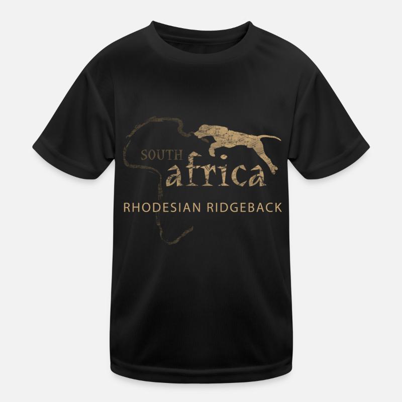 Rhodesian Ridgeback DD Kinder Funktions-T-Shirt