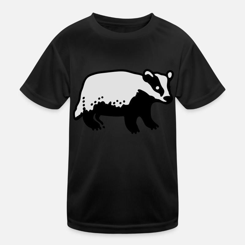 Dachs Kinder Funktions-T-Shirt