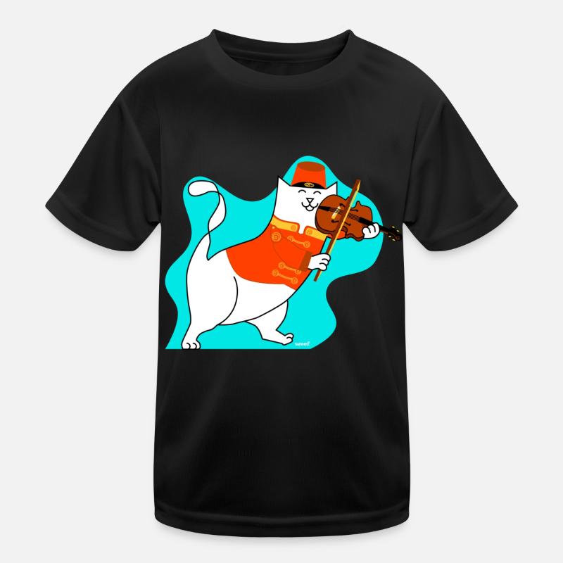ROGER THE BANDSMAN Kids Functional T-Shirt