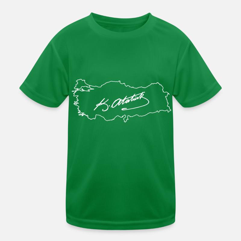 Kemal Atatürk T-shirt sport Enfant