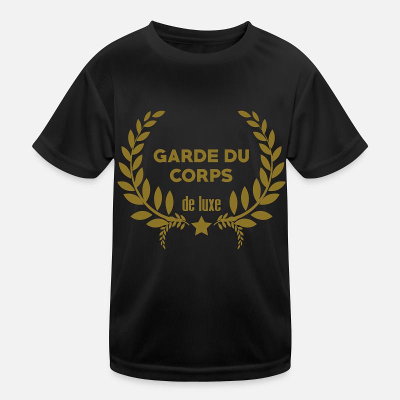 Garde du Corps / Agent de Sécurité / Surveillance T-shirt sport Enfant