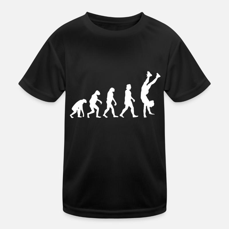 Turnen Handstand Evolution Kinder Funktions-T-Shirt
