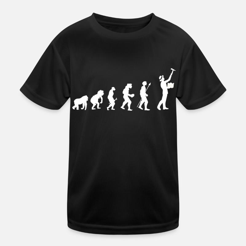Archéologue Evolution T-shirt sport Enfant