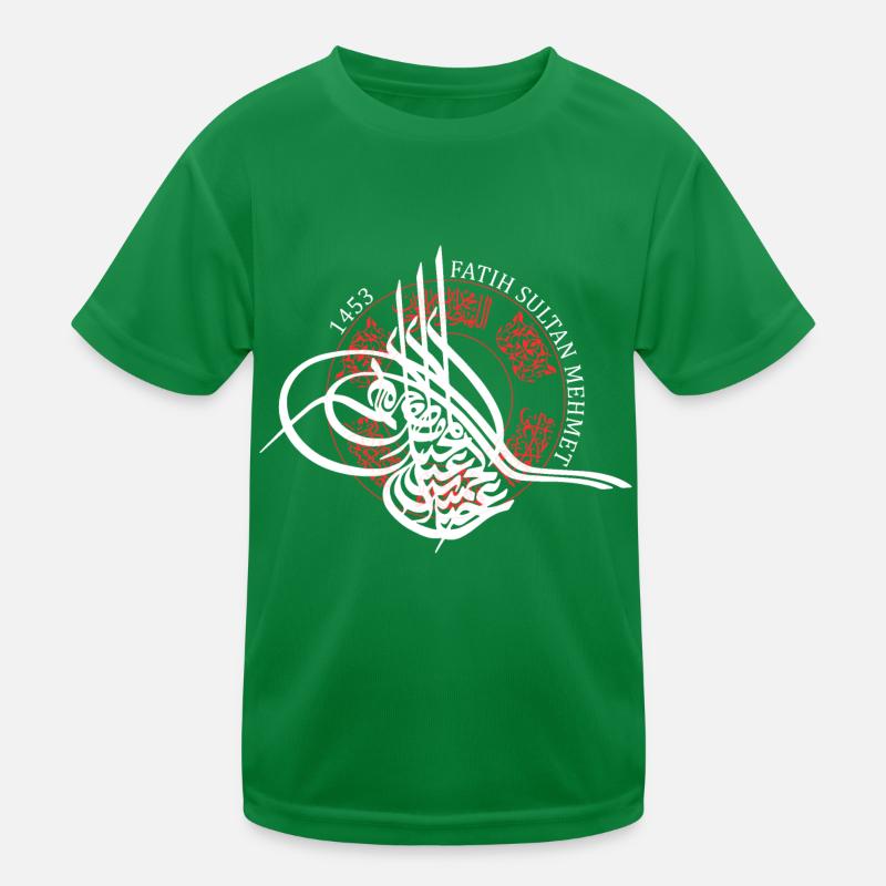 Fatih Sultan Mehmet Kids Functional T-Shirt