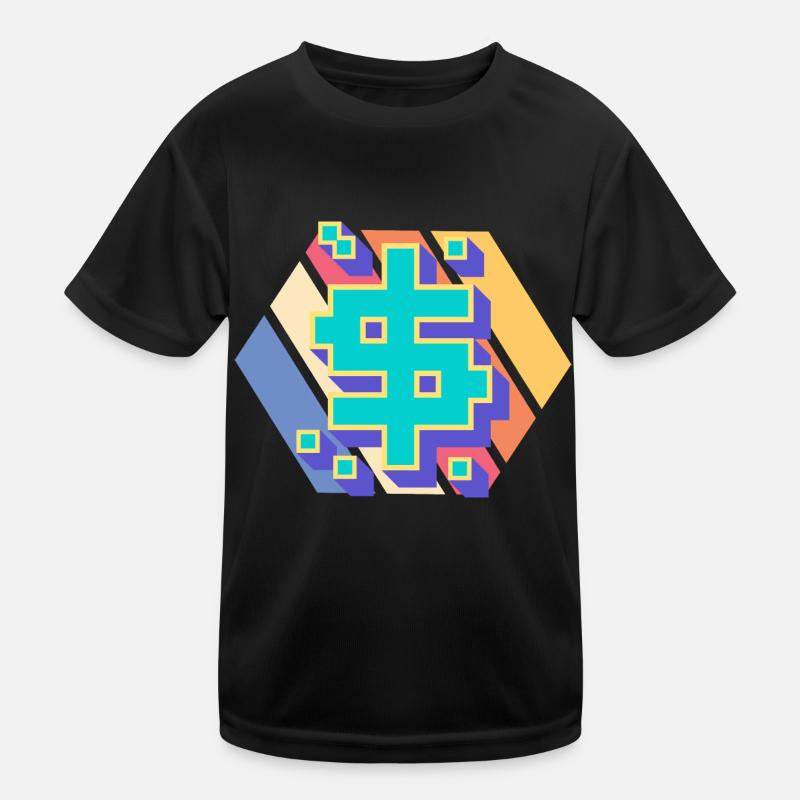 Krypto Btc Bitcoin Blockchain Liebhaber Krypto Tra Kinder Funktions-T-Shirt