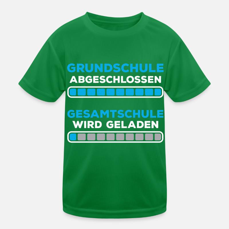 Grundschulabschluss Gesamtschule 5 Klasse Kinder Funktions-T-Shirt