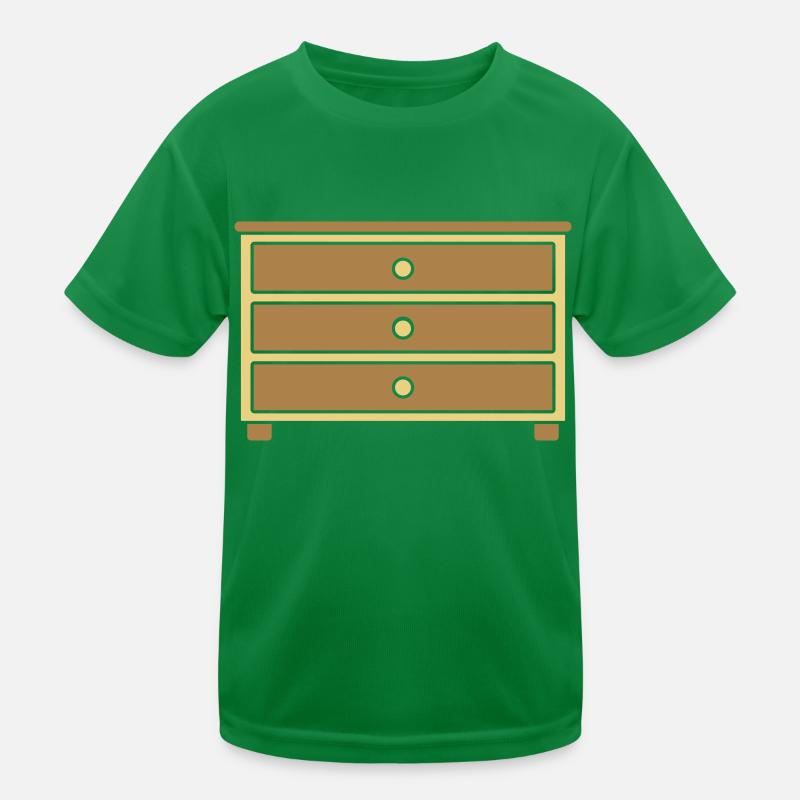 Design Möbelstück Schubladen Kommode Kinder Funktions-T-Shirt