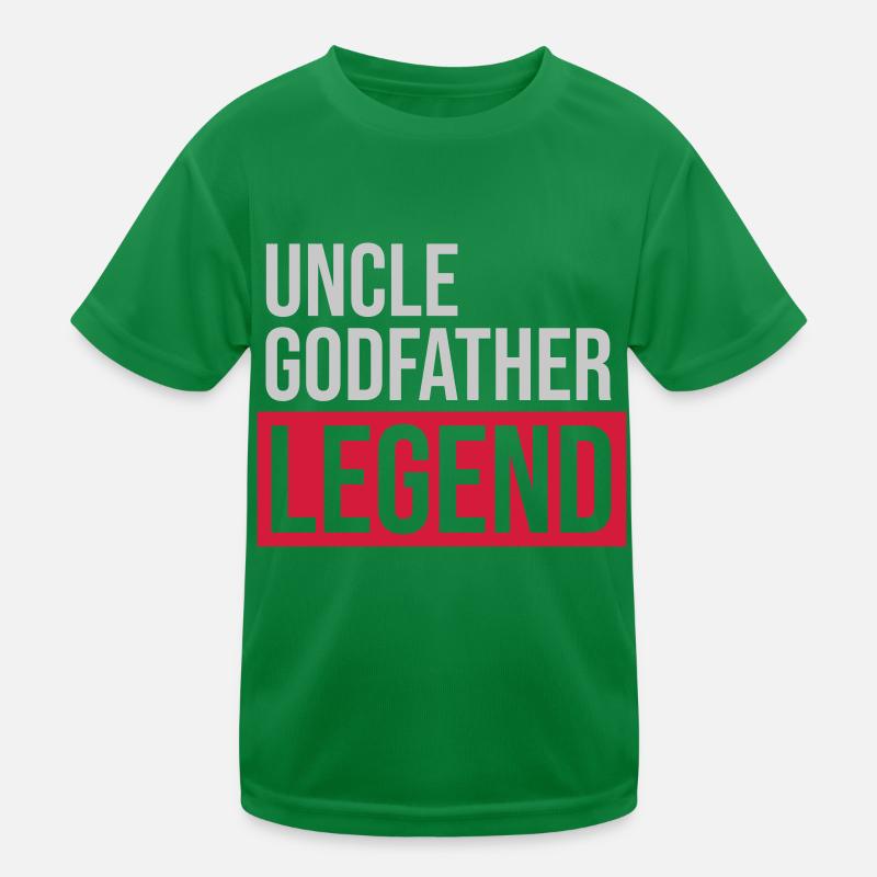 Citation de légende de l’oncle parrain T-shirt sport Enfant