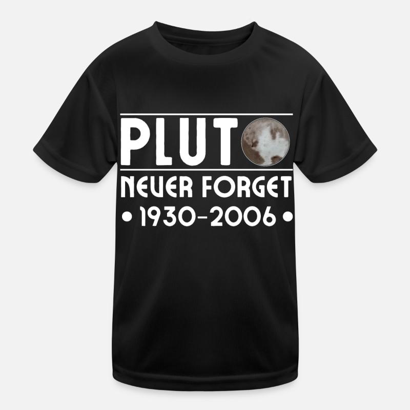 PLUTO NEVER FORGET 1930 - 2006 Kids Functional T-Shirt
