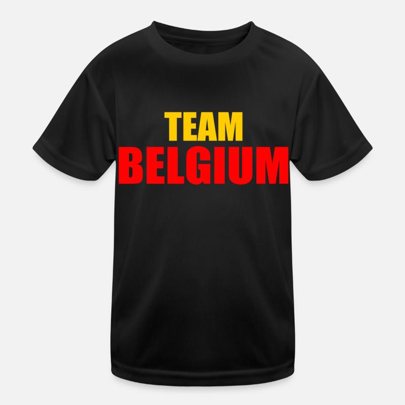 belgique T-shirt sport Enfant