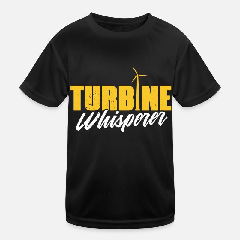 Wind Turbine – Global Warming Wind Generator Kinder Funktions-T-Shirt