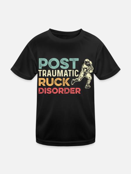 Ruckillness Assistant Gift - Kids Functional T-Shirt - black - Front