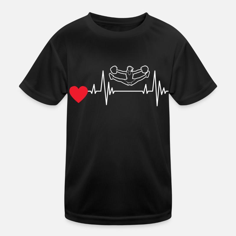 Cheerleader Geschenk Cheerleading Cheerleaderin Kinder Funktions-T-Shirt