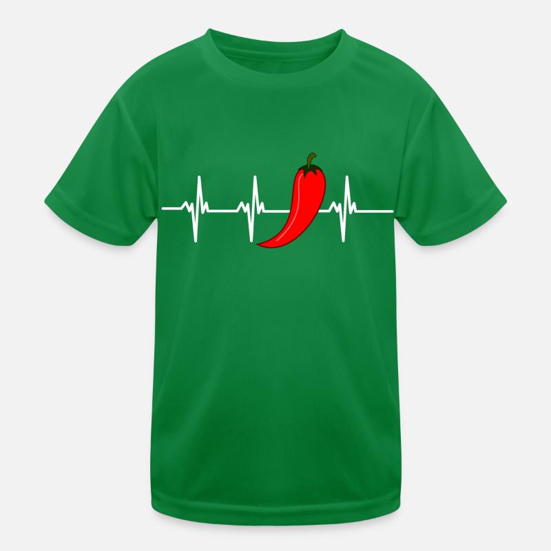 chilli heartbeat Kids Functional T-Shirt