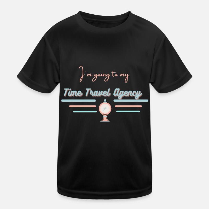 Time Travel Kids Functional T-Shirt