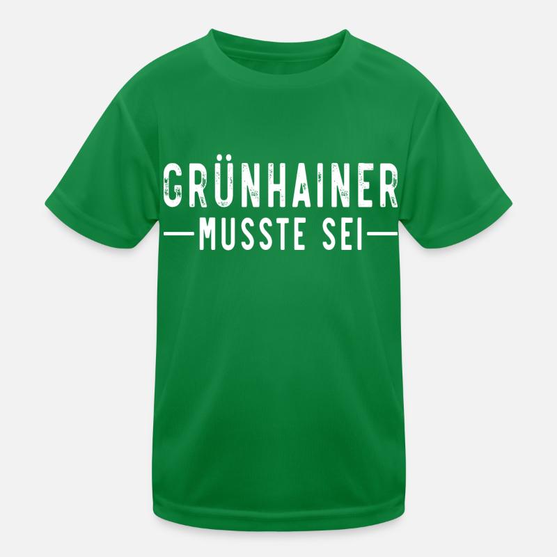Grünhainer musste sei Kinder Funktions-T-Shirt