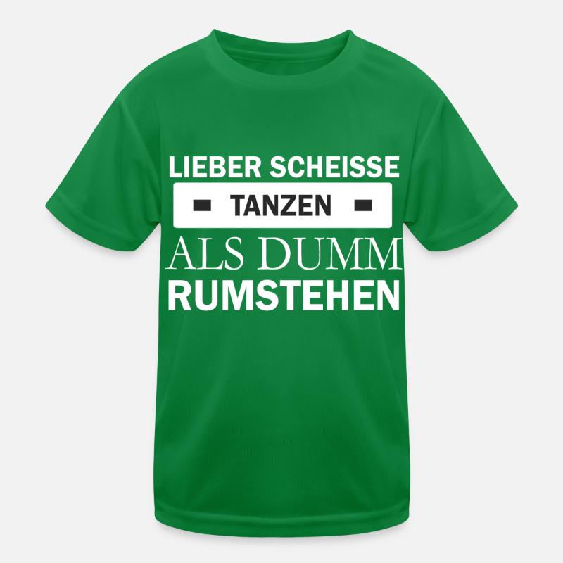 Dancing Dance Music Kinder Funktions-T-Shirt