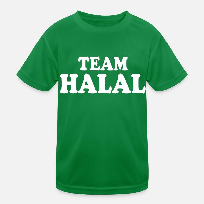 Team halal Kinder Funktions-T-Shirt