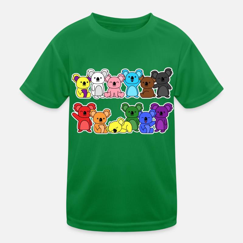 Pride Progress Flag Koala pour l’égalité T-shirt sport Enfant