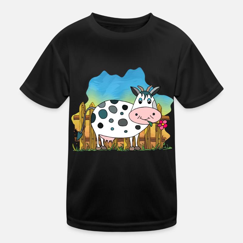 Kuh Kinder Funktions-T-Shirt