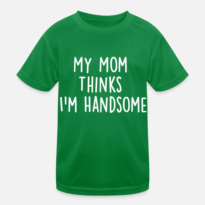 Ma mère pense que je suis belle T-shirt sport Enfant