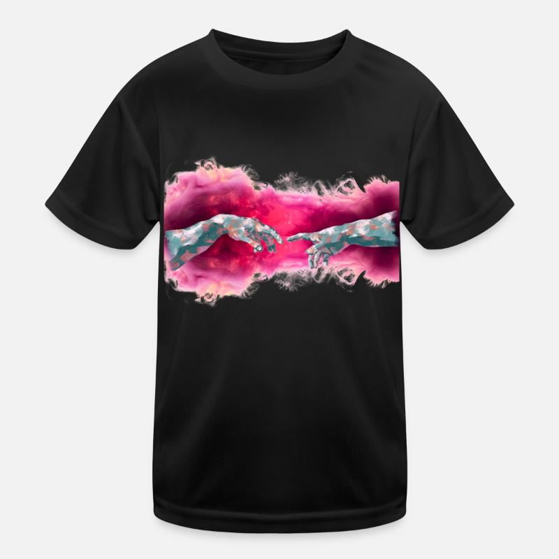 Moderne Kunst Michelangelo Kinder Funktions-T-Shirt