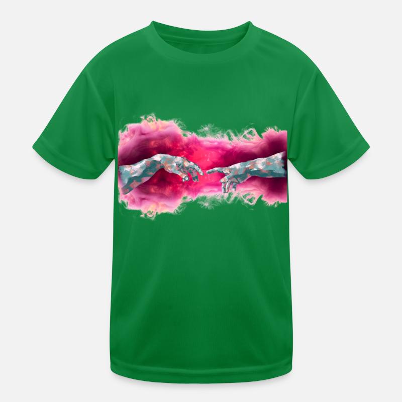 Modern Art Michelangelo Kids Functional T-Shirt