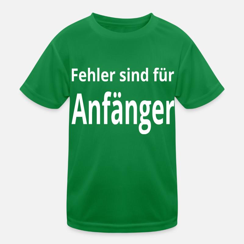 Anfänger Kinder Funktions-T-Shirt