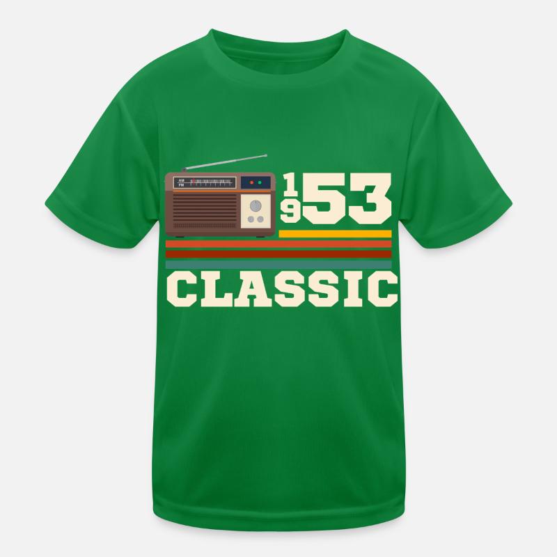 Anniversary 1953 retro classic Kids Functional T-Shirt
